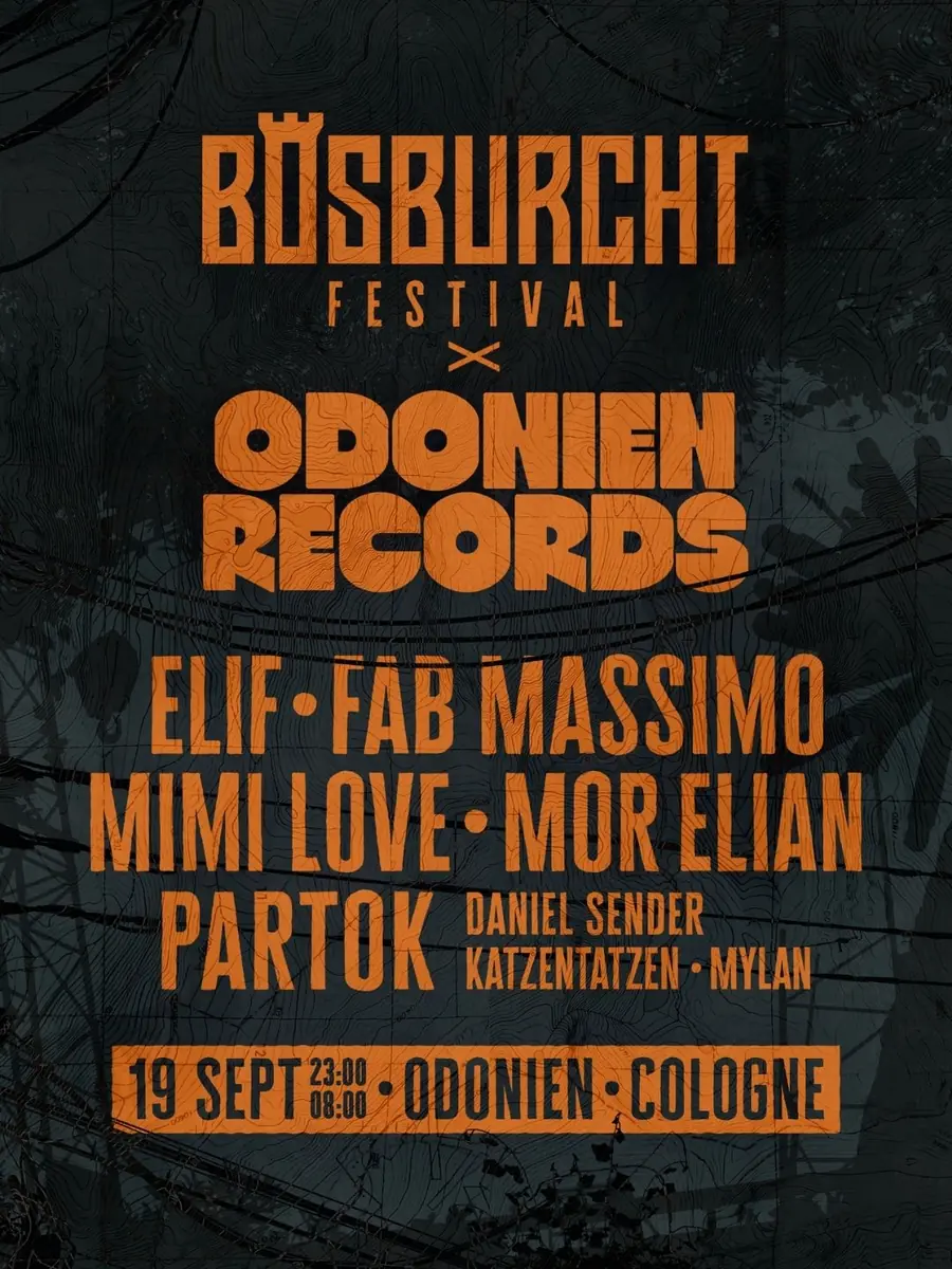 Bosburcht Festival x Odonien Records — Odonien, Cologne