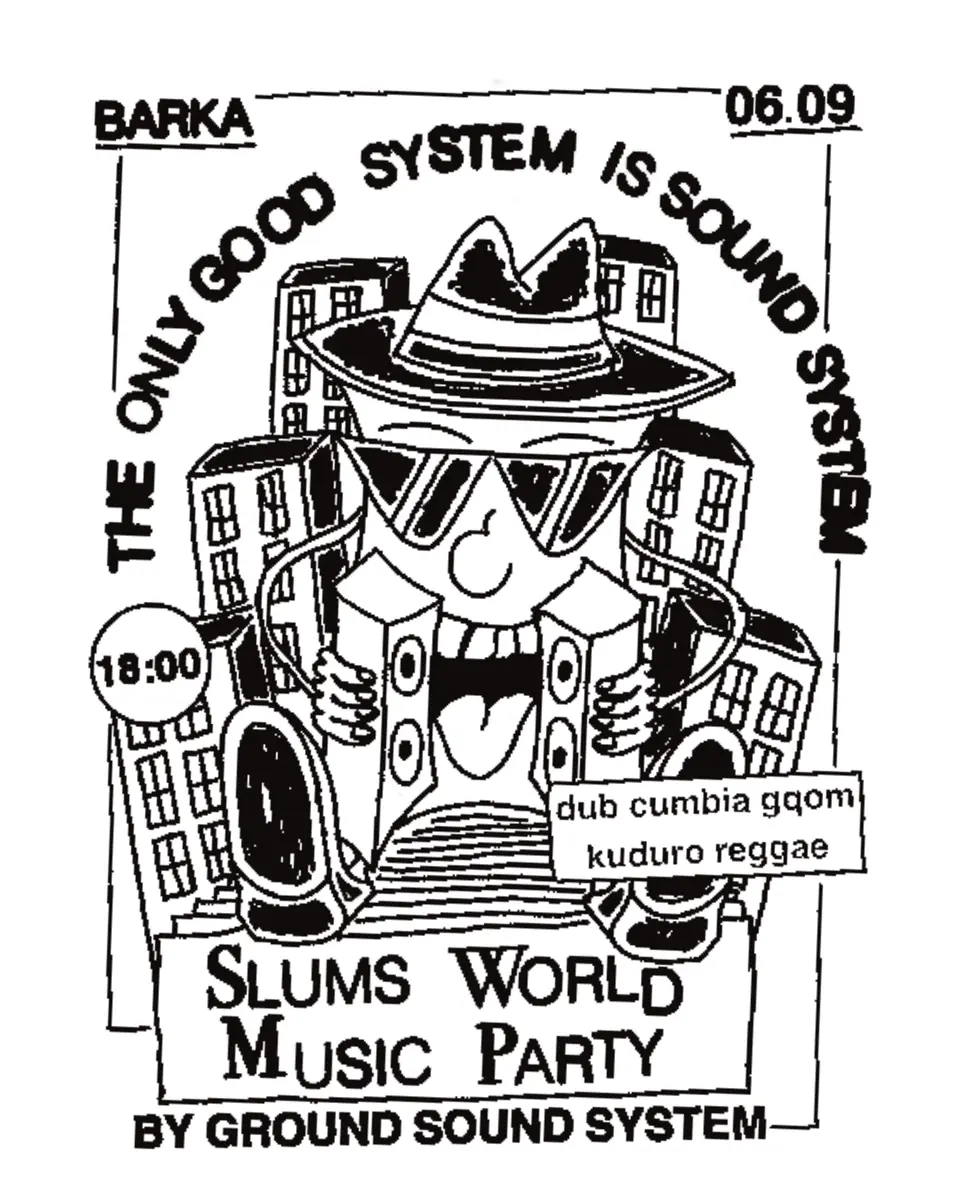 Slums World Music Party by Ground Sound System || BarKa || 6.9.2026 — BarKa, Warsaw
