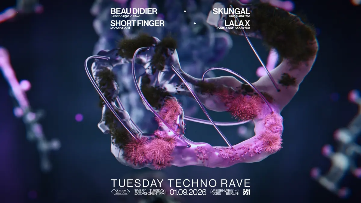 ✦encore.une.fois✦ / TUESDAY TECHNO RAVE — OXI, Berlin