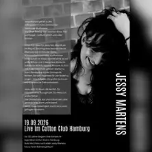 Jessy Martens - Celebreating 20 Years Stage Jubilee — COTTON-CLUB, Hamburg