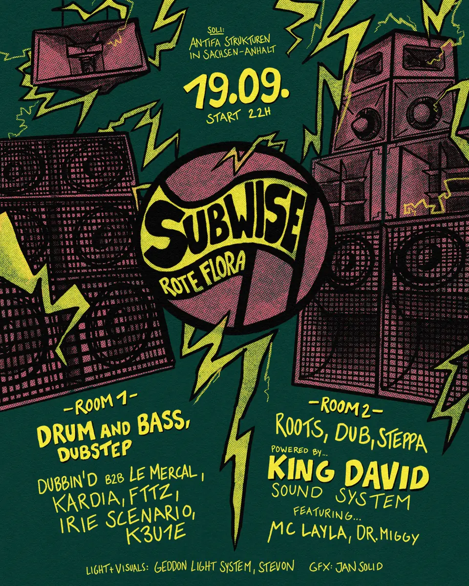 Subwise Soli Rave — Rote Flora, Hamburg
