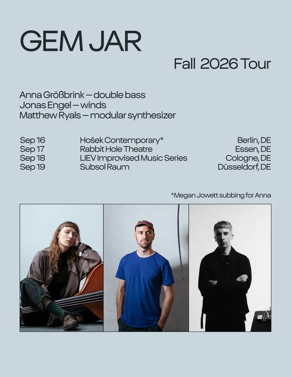 GEM JAR live at Subsol Raum — Subsol Raum für Creative Extravaganzen, Düsseldorf