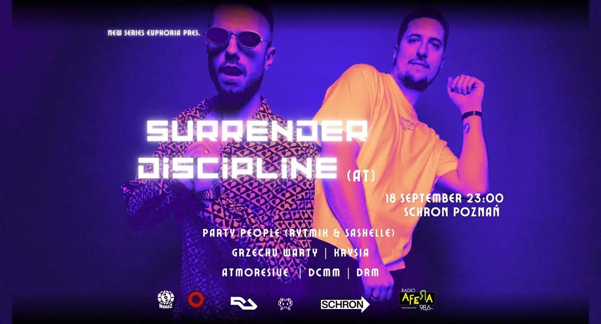 EUPHORIA pres. Surrender Discipline — SCHRON, Poznań