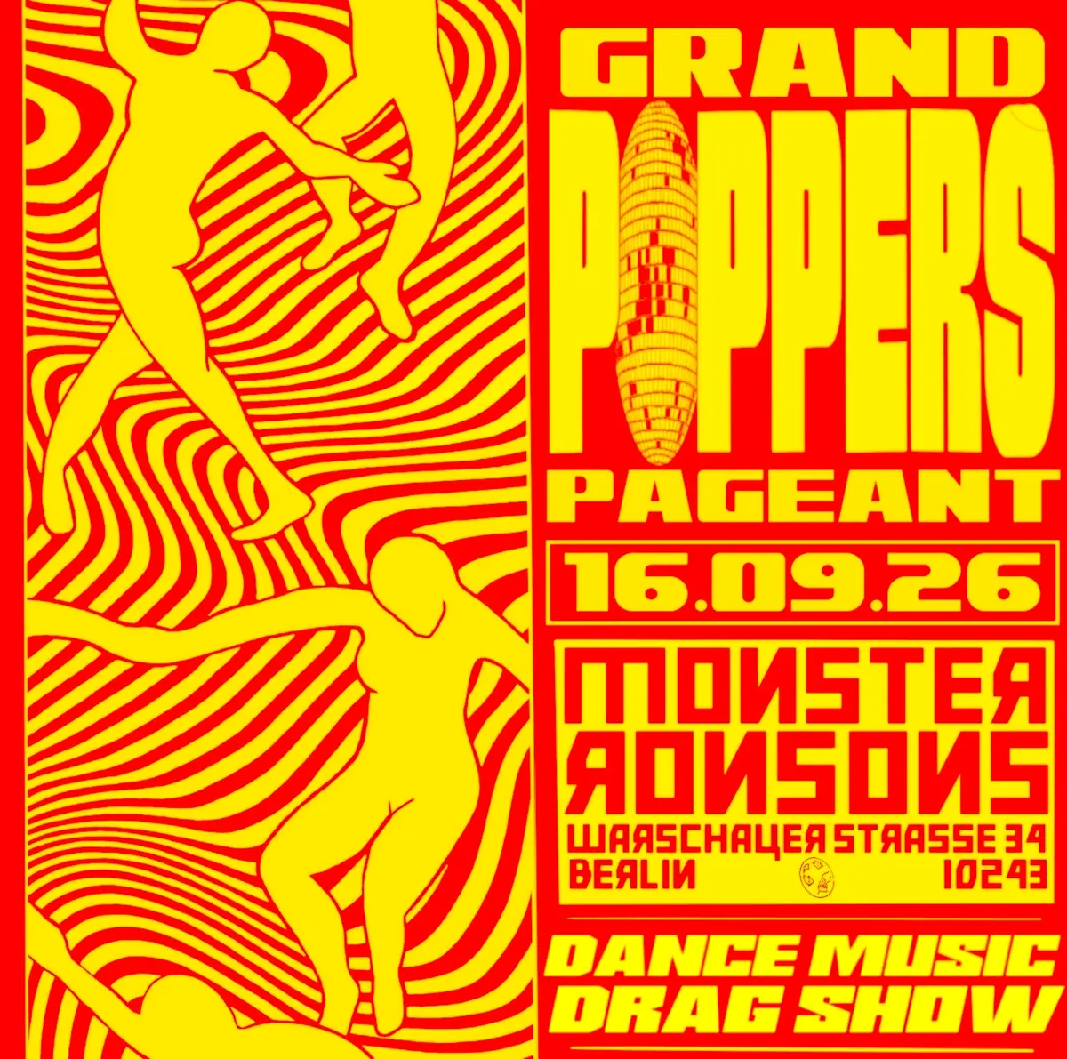 GRAND POPPERS PAGEANT — Monster Ronson's Ichiban Karaoke, Берлін