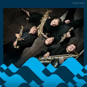 Stockholm Saxophone Quartet — Haus des Gastes, Seebad Bansin