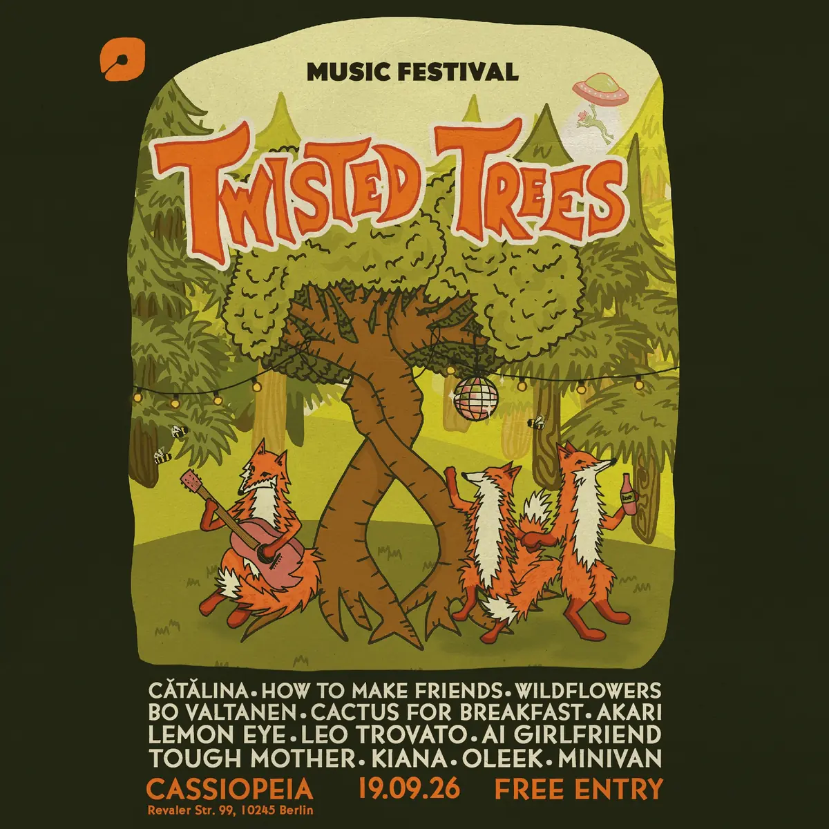 Twisted Trees Festival — Cassiopeia, Berlin