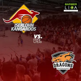 Iserlohn Kangaroos vs. Rhöndorf Dragons — Matthias-Grothe-Halle, Iserlohn