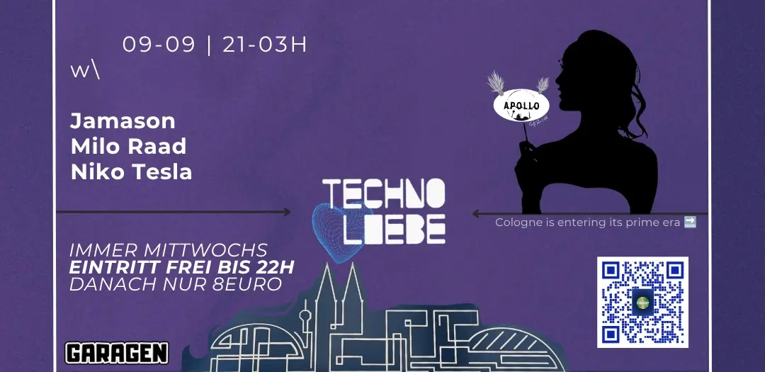 TECHNOLiEBE A.M. VOL. 45 w/ Milo Raad — Garagen, Kolonia