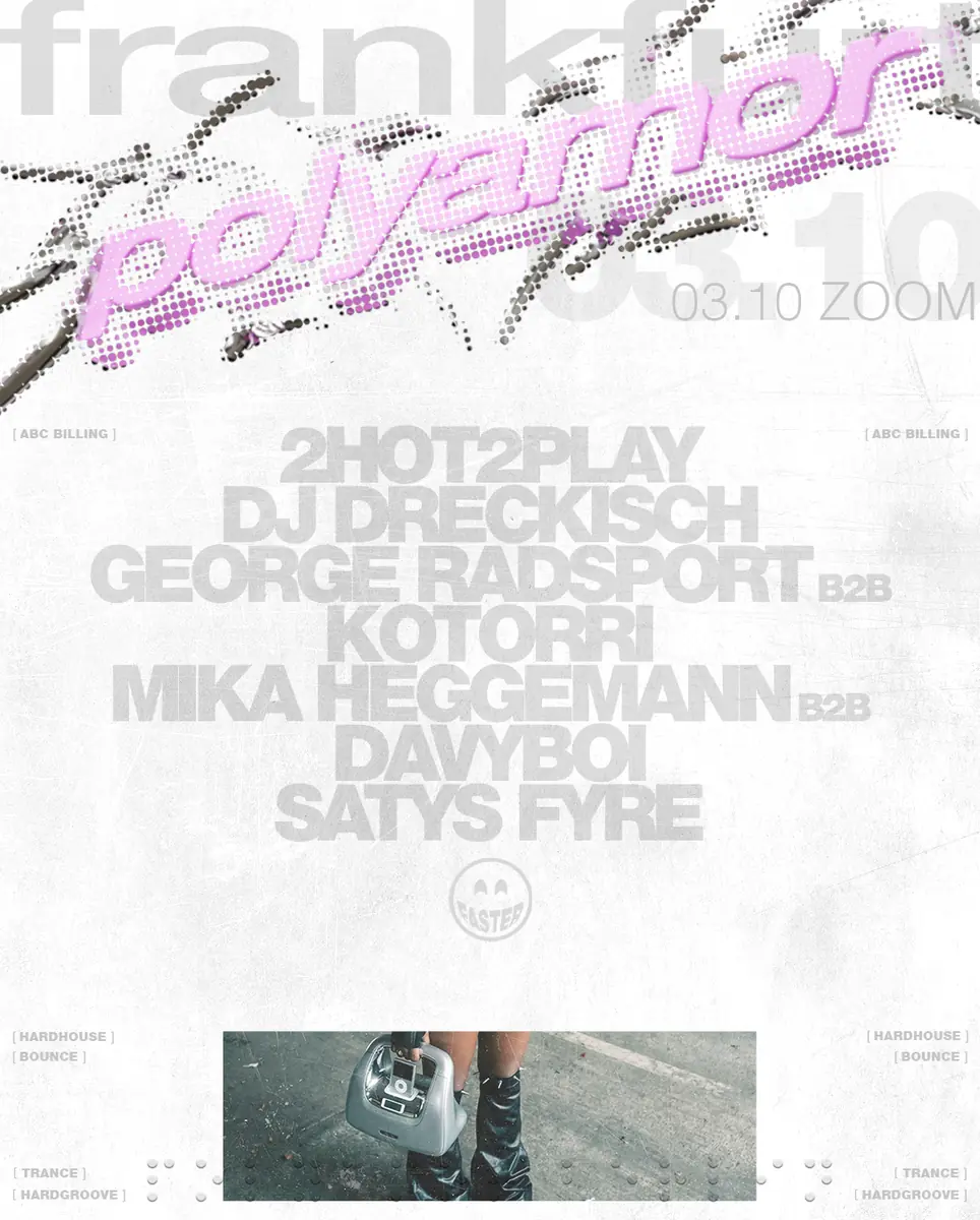 Polyamor x Faster — Zoom Club, Франкфурт-на-Майне