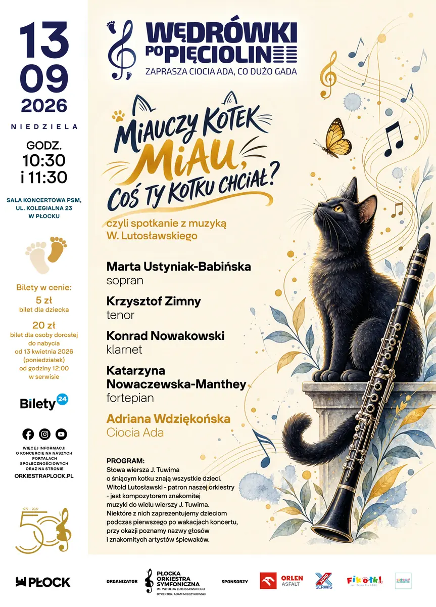 WALKS THROUGH THE STAFF — Płocka Orkiestra Symfoniczna, Płock