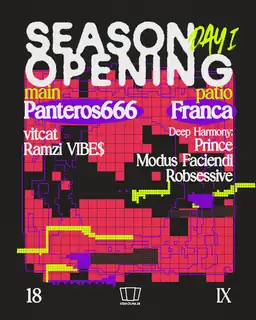 Smolna SEASON OPENING DAY 1: Panteros666, Franca