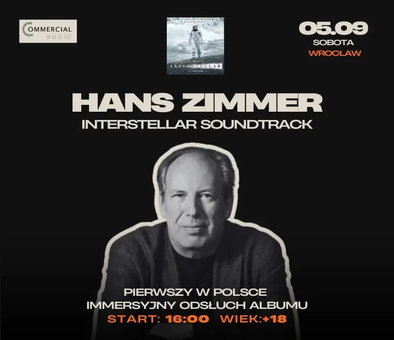Hans Zimmer: Interstellar — Technopolis - Komora Akustyczna, Politechnika Wrocławska, Wrocław