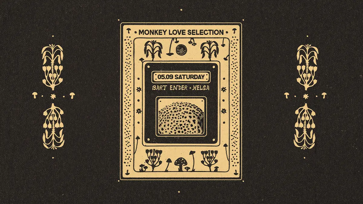MONKEY LOVE pres. bart ender X Helga — MONKEY LOVE, Варшава