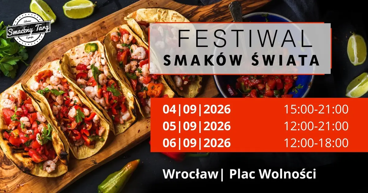 World Flavours Festival in Wrocław — Plac Wolności, Wrocław