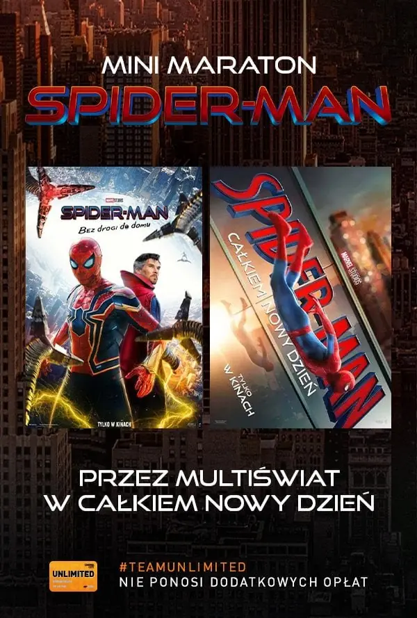 Minimarathon: Spider-Man: No Way Home — Cinema City Toruń - Czerwona Droga, Toruń