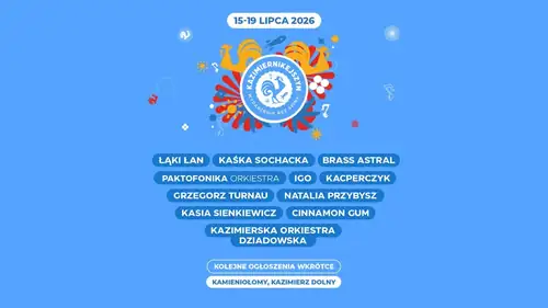 Kazimiernikejszyn 2026, XIII. ročník (15.-18.07.2026)