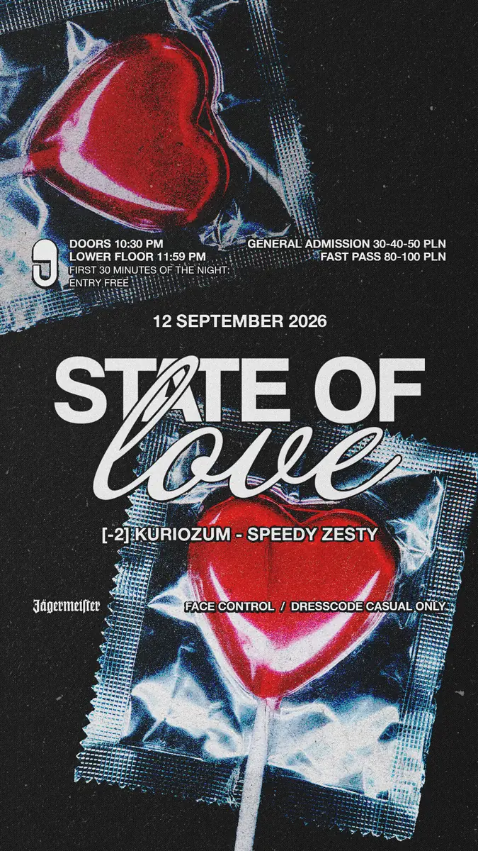 STATE OF LOVE — Prozak 2.0, Krakow