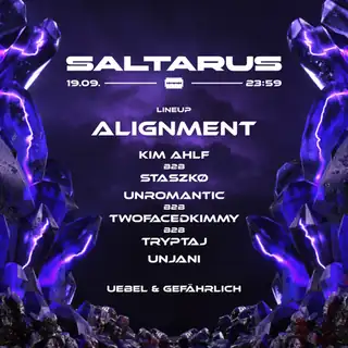 SALTARUS with Alignment & KIM AHLF