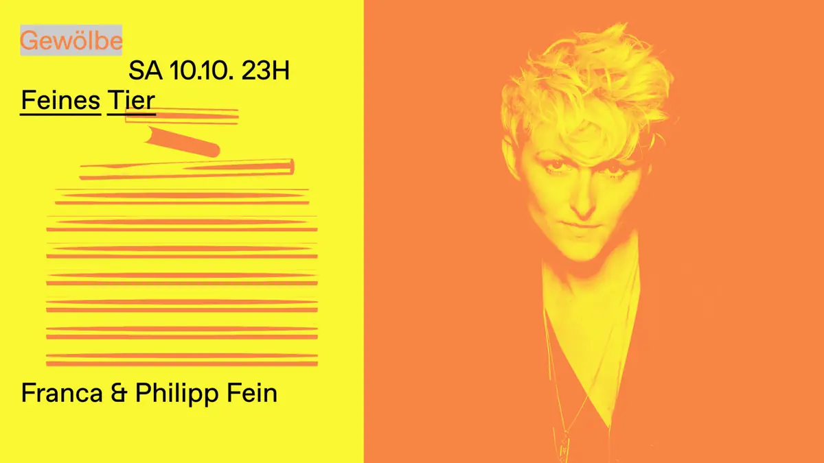 Feines Tier with Franca & Philipp Fein — Gewölbe, Кёльн