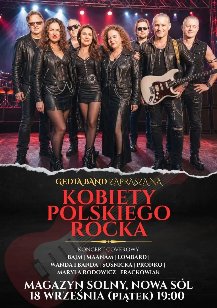 Gedia Band "Women of Polish Rock" — Magazyn Solny, Nowa Sól
