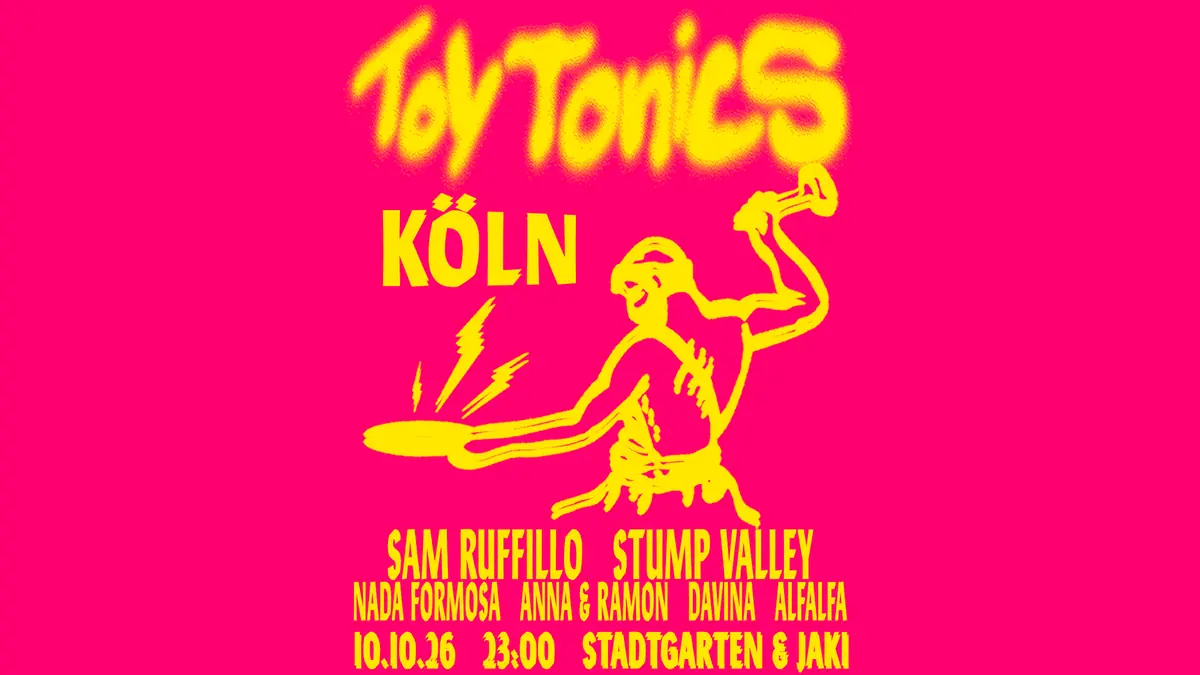 Toy Tonics Jam se Sam Ruffillo, Stump Valley, Anna & Ramon — Stadtgarten Konzertsaal / Cafe, Kolín nad Rýnem