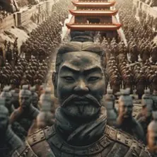 The Terracotta Army | Exhibition Berlin — Bahnstation Johannisthal, Berlin