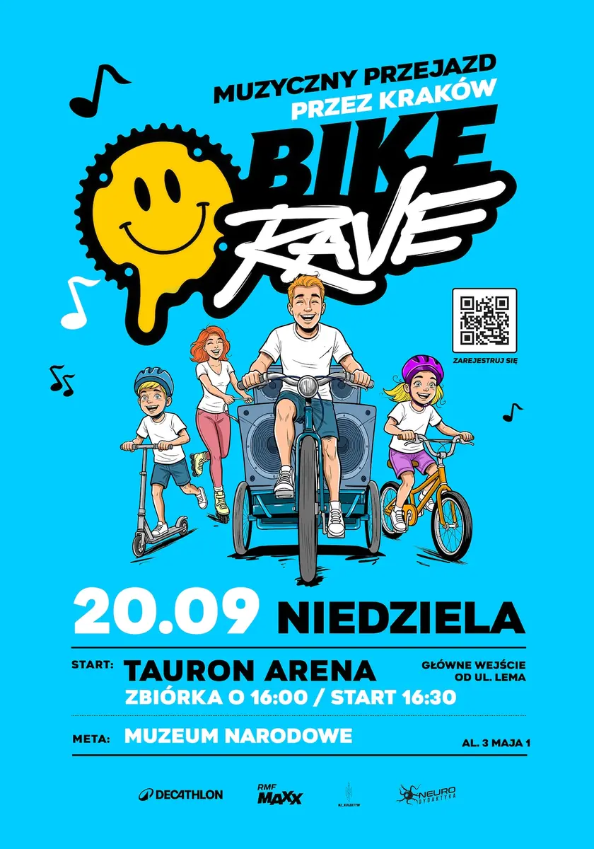 Bike Rave Krakow — Various venues - Kraków, Краков