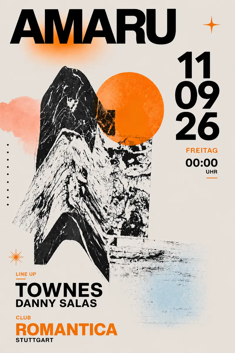 AMARU with Townes / Danny Salas — Romantica, Stuttgart
