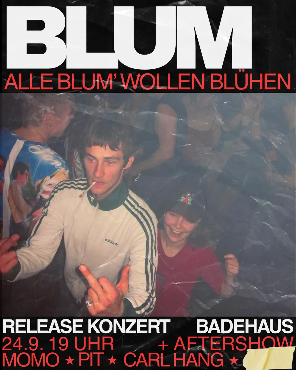 Koncert wydania "Alle Blum Wollen Blühen" — Badehaus Berlin, Berlin