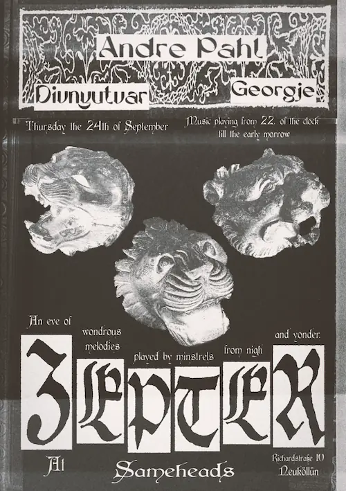 ZEPTER — Sameheads, Berlín