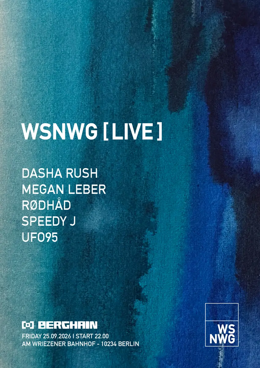WSNWG LIVE — Berghain | Panorama Bar | Säule, Берлин