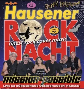 Hausener Rocknacht with Mission Possible - Finest Rock Cover Music — Bürgerhaus Hausen, Obertshausen