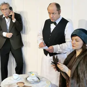 Zwei Eier im Glas, bitte sehr! - Im Romanischen Café der Goldenen 20er - Premiere — Chawwerusch Theatersaal, Herxheim