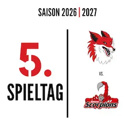 5. Spieltag: Füchse Duisburg - Hannover Scorpions — alleato Arena - Heimat der Füchse, Duisburg