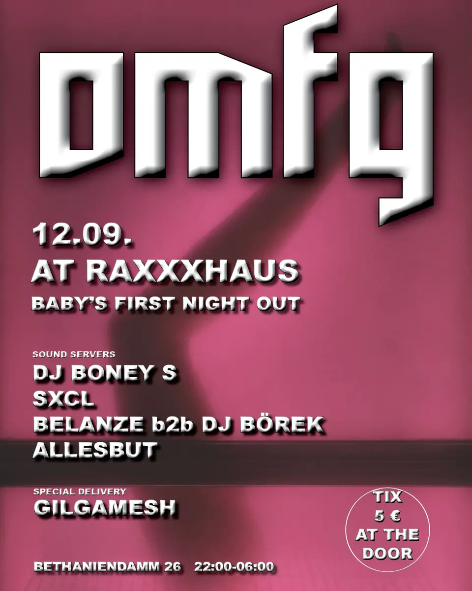 OMFG: Baby's First Night Out — Rauch Haus Squat, Berlin
