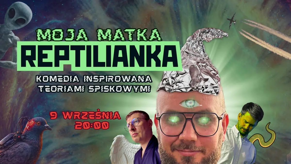 Moje matka je reptilián | komediové spiklenecké teorie — Momenty - klub muzyczny, Vratislav