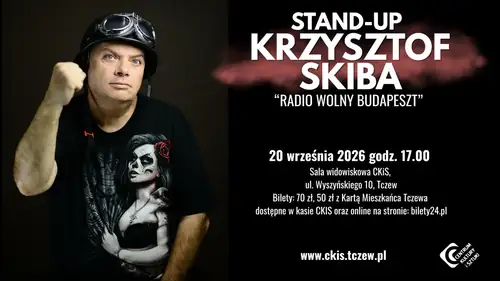 Krzysztof Skiba s programem "Radio Wolny Budapeszt" – stand-up