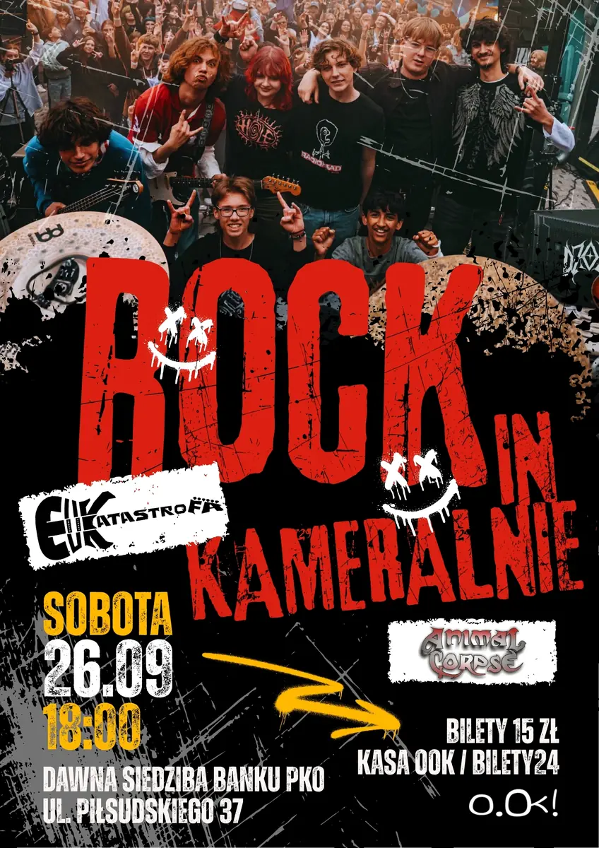 ROCK IN KAMERALNIE — Dawna siedziba Banku PKO, Oborniki