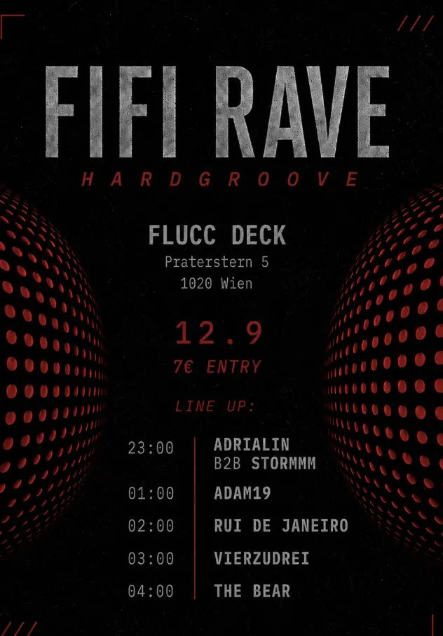 FIFI Rave — FLUCC, Wien