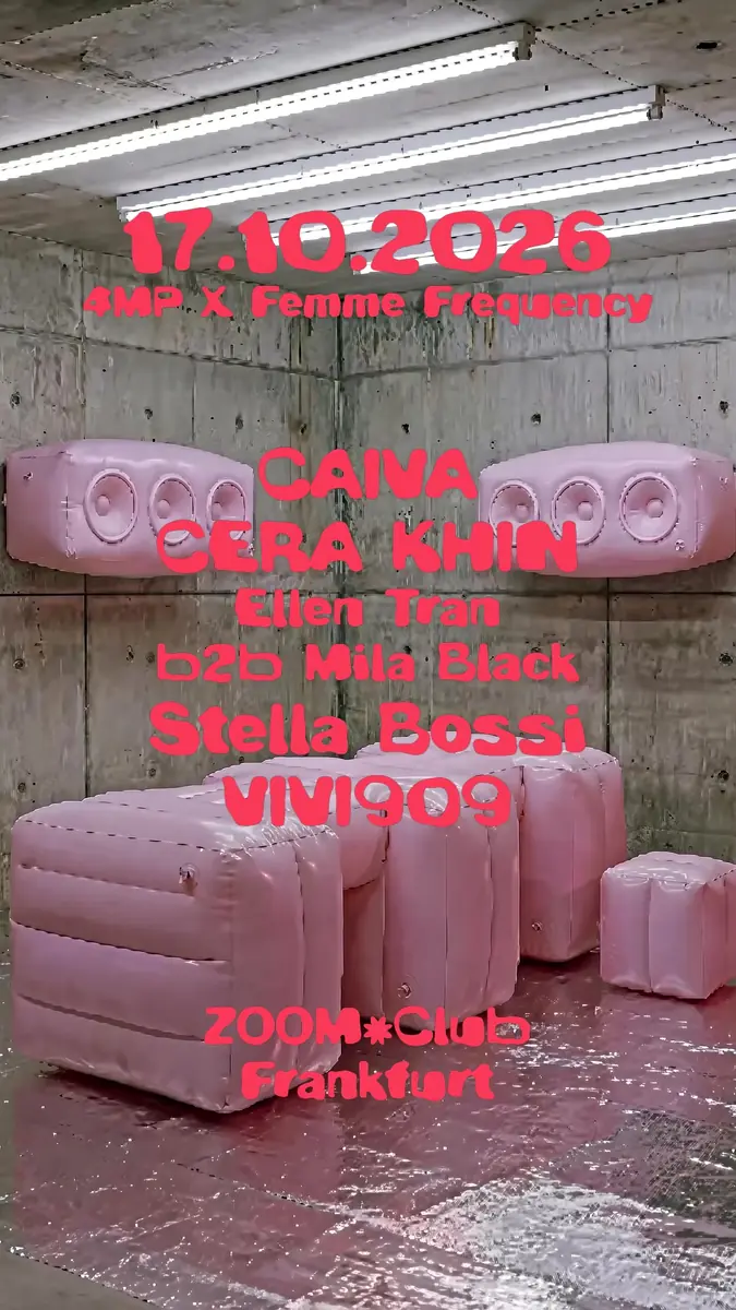 4 My People X Femme Frequency — Zoom Club, Frankfurt nad Menem