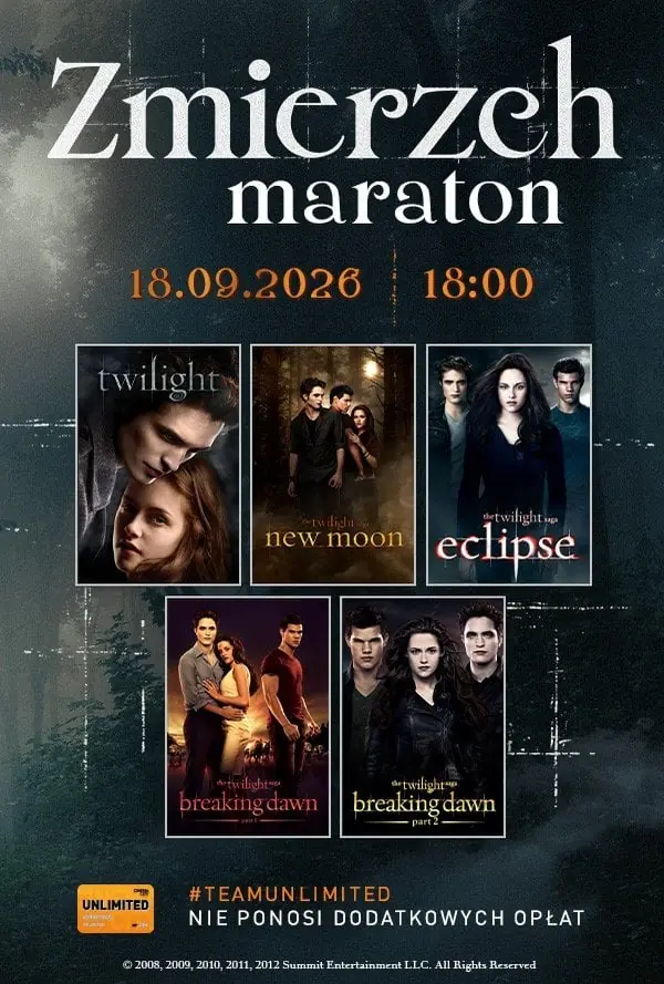 Saga "Twilight" - maraton — Cinema City Bytom, Bytom