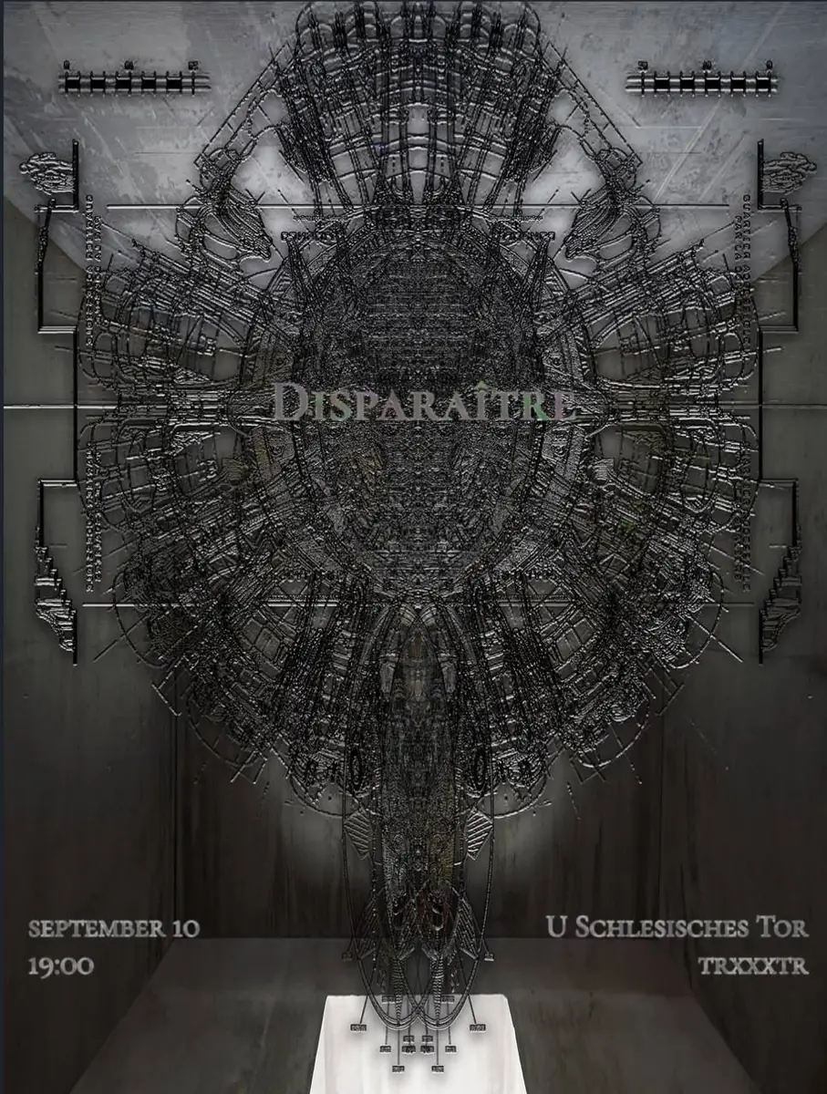 disparaître vol.4 — TBA - TRXXXTR, Berlin