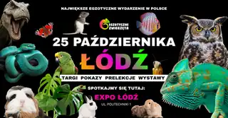 ŁÓDŹ 25 OCTOBER - EXOTIC ANIMALS
