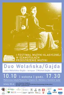 Duo Wolańská/Gajda | Prostory hudby - 1. Festival Klasické Hudby v Szamotułach