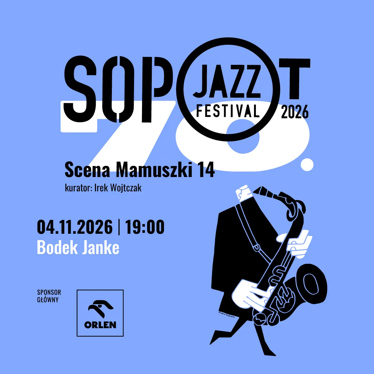 Sopot Jazz Festival 2026: Bodek Janke — Mamuszki 14, Sopot