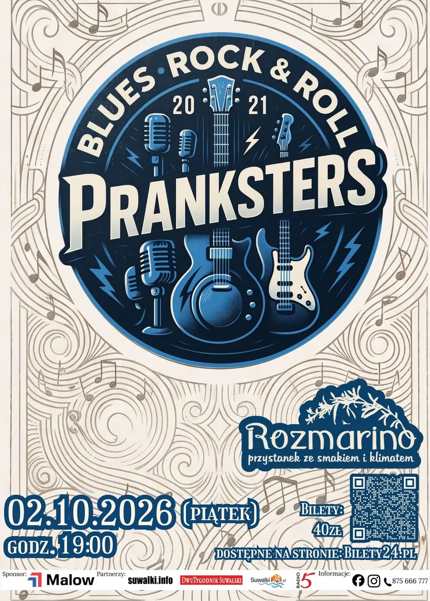 PRANKSTERS — Rozmarino Stop with Taste and Atmosphere, Suwałki