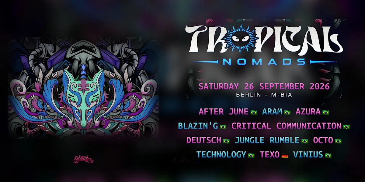 Tropical Nomads presents: Technology (Nano Rec.) & ARAM (Believe Lab) — M-BIA, Berlin