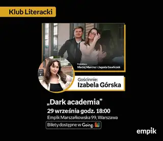 Literární klub | Dark academia | Host: Izabela Górska