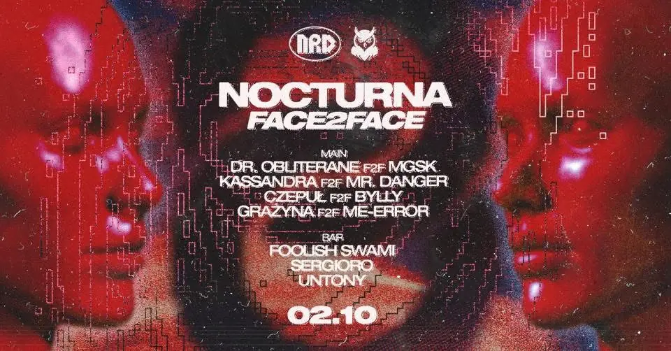 Nocturna 2nd birthday FACE2FACE — eNeRDe