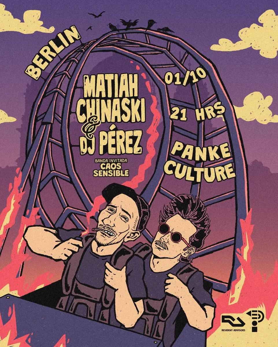 Матіа Чинаські та DJ Перес у Берліні — Panke, Берлін